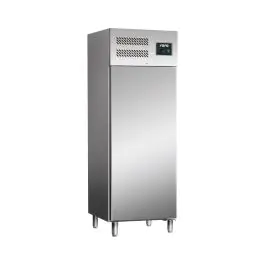 Vrieskast - Ventilator Koeling - Digitale Temperatuurregeling - RVS - 685 Liter - 230V - H 201 x B 74 x D 83 CM - Saro - 323-1010