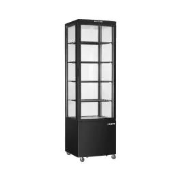 Koelvitrine - Digitale Temperatuurregeling - Kunststof - 235 Liter - 230V - H 168.9 x B 51.5 x D 48.5 CM - Saro - 330-1036