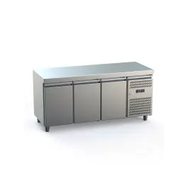Koelwerkbank - 3-Deurs - RVS - 230V - H 85 x B 179.5 x D 70 CM - G-Line