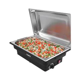 Chafing Dish - Elektrisch - RVS - 3 Liter - 230V - H 25.4 x B 58 x D 34.7 CM - Saro - 213-1045