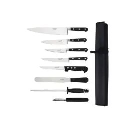 Messenset - 8-delig - Zwart - RVS - Deglon Sabatier - S004