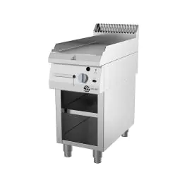 Bakplaat - Gas - Glad - Staand model - RVS - B 40 CM - G700 Line - G-Line