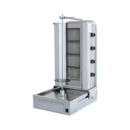 Doner Kebab Grill Gas - 4 Branders - RVS - 230V - G-Line