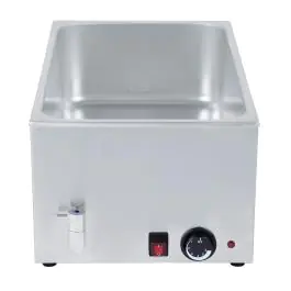 Bain Marie - 1/1 GN - 0°C / 90°C - Aftapkraan - RVS - 230V - G-Line