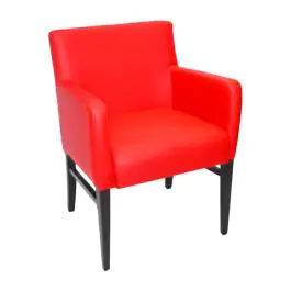 Stoel Andalusia - Armleuning - Rood - G-Line