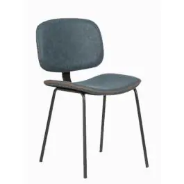 Stoel Louis - Blauw - Kunstleer - G-Line