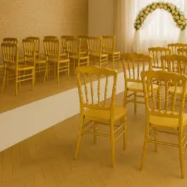 Wedding Chair Napoleon - Goud - G-Line