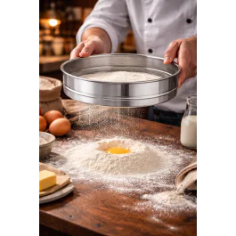 Bakkerszeef - 1 MM Mazen - RVS - Ø 21 CM - G-Line