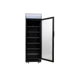 Koelkast - 347 Liter - Glazen Deur - Zwart - Gastrocool
