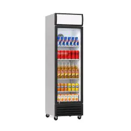Koelkast - 360 Liter - 1-Deurs - Glazen Deur - Geventileerd - Wit - G-Line