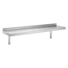 RVS Wandschap - Gesloten - 1 Niveau - G-Line
