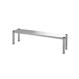 Etagere - RVS - 1 Niveau - H 35 x 200 x 30 CM - Demontabel - G-Line