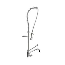 Voorspoeldouche - Hoog Model - Met Elleboogbediening - Wandmontage - RVS - G-Line