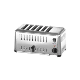 Broodrooster - 6 Sleuven - RVS - 2500 W - G-Line