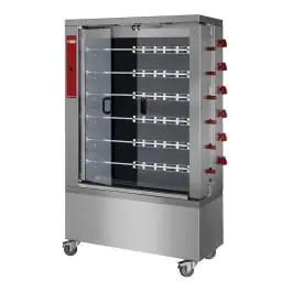 Kippengrill - Vitokeramisch - 36 kippen - 400V - Diamond - RVE/6C-CM