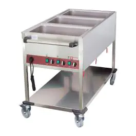 Verwarmde kar - 3 x 1/1 GN - 3 temperaturen - Diamond - CT331/D-N