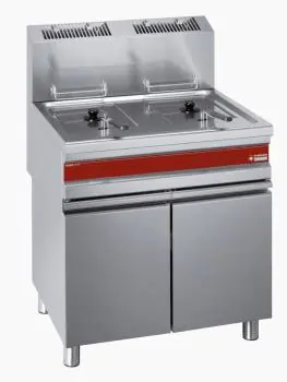 Gasfriteuse - Fryers Line - 2 x 15 Liter - Op kast - Diamond - F15+15G/M