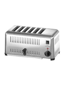 Broodrooster - 6 Sleuven - RVS - 2500 W - G-Line