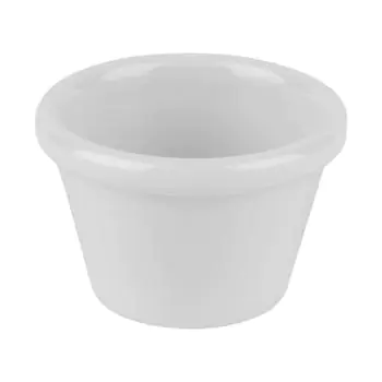 Ramekin - H 3.7 CM - 0.036 KG - Ø6 CM - Melamine - Wit - 0.04 Liter - 060001