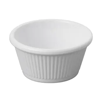 Ramekin - H 4 CM - 0.04 KG - Ø6 CM - Melamine - Wit - 0.045 Liter - 072150
