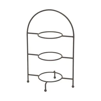 Serveerstandaard - H 26 CM - 0.51 KG - Ø21 CM - Metaal - 875150