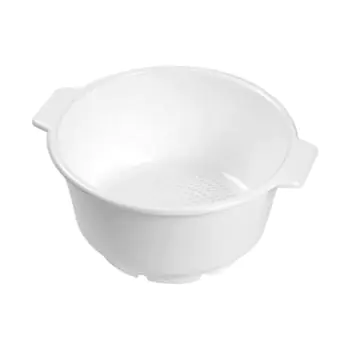 Vergiet - H 18.5 CM - 0.53 KG - Ø36 CM - Polypropyleen - Wit - 050082