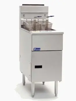 Friteuse SG14S - Aardgas - Belgische Uitvoering - 23 L - Pitco
