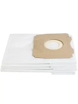 Stofzuigerzakken - 5 Stuks - 10 Liter - Wit - G-Line