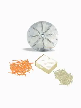 Raspschijf groentesnijder - Mozzarella - 4mm - Diamond - M4/K