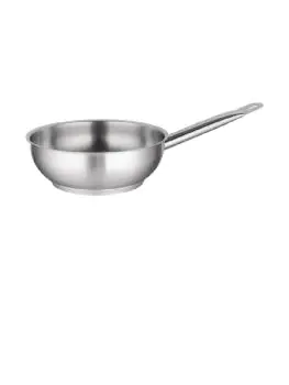 Sauteuse - 3.05 Liter - Geel - Ø 24 x H 7.5 CM - RVS - Vogue - M923