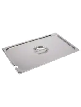 Gastronorm Deksel - 1/1 GN - Lepeluitsparing - RVS - G-Line