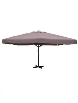 Markt Parasol Karin - Taupe - H 394 x B 300 x D 300 CM - G-Line