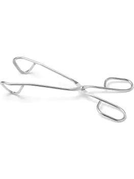 Serveertang gebogen - RVS - H 4 X 7.5 X 24 CM - Hendi - 171417