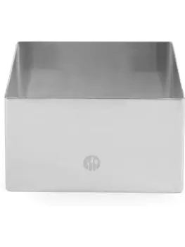 Voedselring zonder duwer - RVS 180 - H 4.5 X 8 X 8 CM - Hendi - 512173