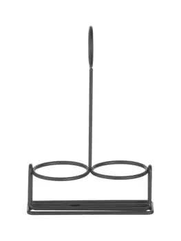 Menage rekje - RVS - Mat zwart - Hendi - 427170