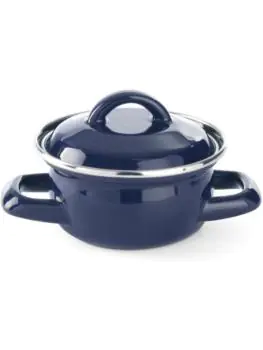 Soep- sauspannetje - met deksel - H 9.5 X 11.5 X 16 CM - Hendi - 625804