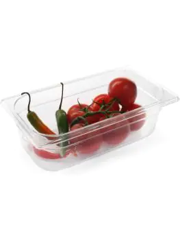 Gastronormbak 1/3 - Polycarbonaat - H 6.5 X 17.6 X 32.5 CM - Hendi - 861530