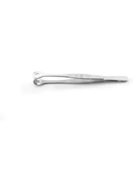 Pincet met ronde kop - RVS 180 - 1 X 15 CM - Hendi - 680124