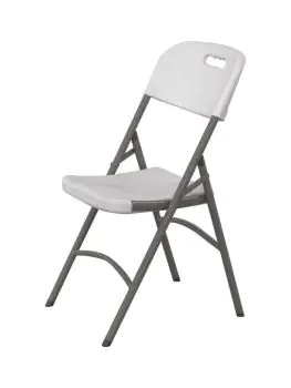 Catering stoel - lichtgrijs - HDPE - H 84 X 44 X 54 CM - Hendi - 810965