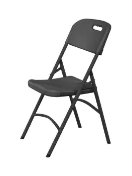 Catering stoel - zwart - HDPE - H 84 X 44 X 54 CM - Hendi - 810989