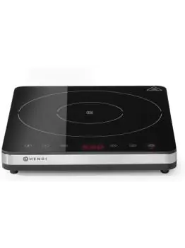Inductiekookplaat model 2000 - RVS - H 4.6 X 37 X 29.6 CM - Hendi - H239230