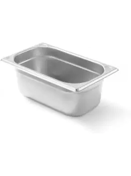 Gastronormbak - 1/4 GN - 2.8 Liter - H 10 x 16.2 x 26.4 CM - Hendi - 806531