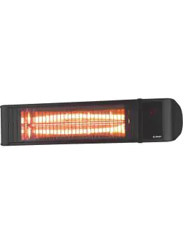 Terrasverwarmer - Aluminium - 230V - H 14.5 x B 66 x D 14.5 CM - Saro - 502-1000