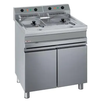 Horeca friteuse - Fryers Line - 2 x 14 Liter - 400V - Diamond - WR-EF28-E2