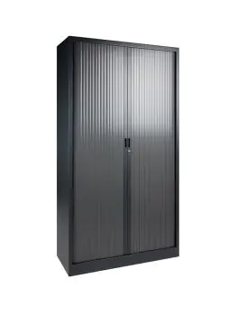 Roldeurkast - Antraciet - H 195 x 120 x 43 CM - Proflight