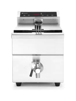 Inductie friteuse Kitchen Line - RVS - H 40.6 X 48.5 X 29 CM - Hendi - 215012