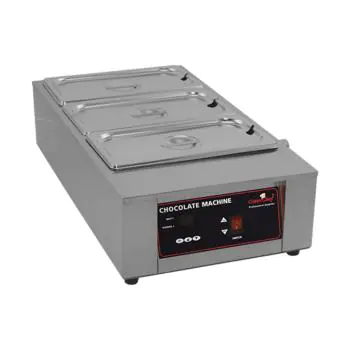 Chocolade Warmer - H 17.8 x 35.9 x 66.9 CM - 8 KG - 220 - 240 V - 1000 W - RVS - +20°C Tot 90°C - Caterchef - 921520