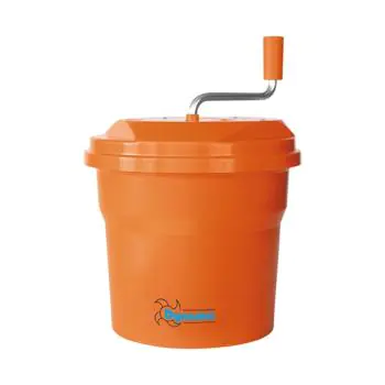 Slacentrifuge - H 42 CM - 2.415 KG - Ø33 CM - Polypropyleen - Oranje - 10 Liter - Dynamic - 551005