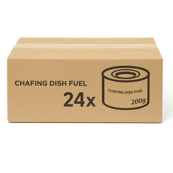 Brandpasta - Chafing Dish - Blik - 24 Stuks - G-Line