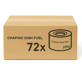 Brandpasta - Chafing Dish - Blik - 72 Stuks - G-Line